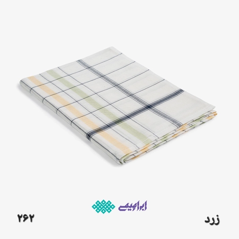 شمد یزدی ابراهیمی طرح چهارخونه ریز سایز 160x240