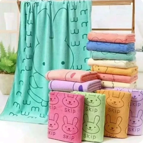 حوله استخری نانو خرگوشی حوله مسافرتی ورزشی 70 در140 نانو خرگوشی میکروفایبر