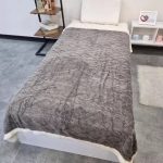 پتو تدی  طرح گیسو رنگ زغالی یک نفره - Image 2