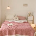 پتو تدی دو رو دو نفره رنگ صورتی - Image 2